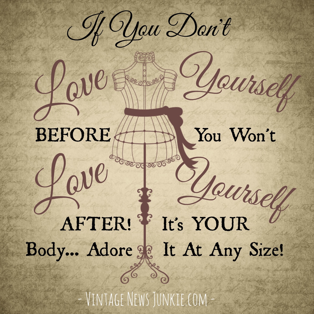 love yourself weight loss quote